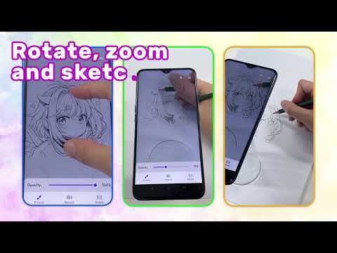 AR-чертеж: срисовки & пайнт для Android — официальный трейлер
