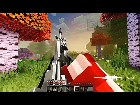 Gun Weapon Mod for MCPE для Android — официальный трейлер
