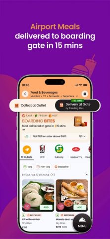 Adani OneApp: For Smart Travel для iOS — скриншот 3