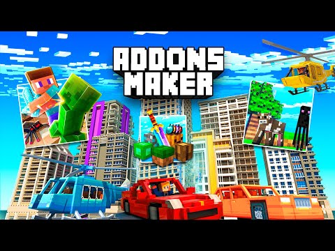 Addons Maker for Minecraft PE для Android — официальный трейлер