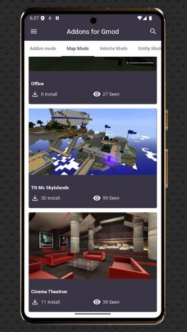 Addons for Gmod для Android — скриншот 2