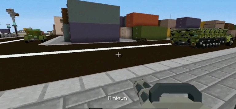 Аддоны на оружия и машины MCPE для iOS — официальный трейлер