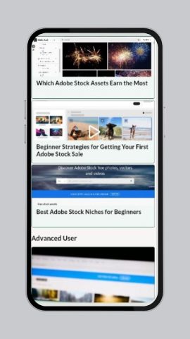 Adobe|Stock Contributor Clue для Android — скриншот 5