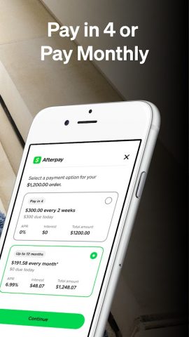Afterpay: Pay over time для Android — скриншот 2
