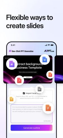 AiPPT- AI Presentation Maker для iOS — скриншот 3