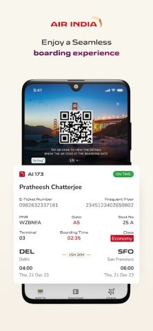 Air India: Book Flight Tickets для Android — скриншот 4