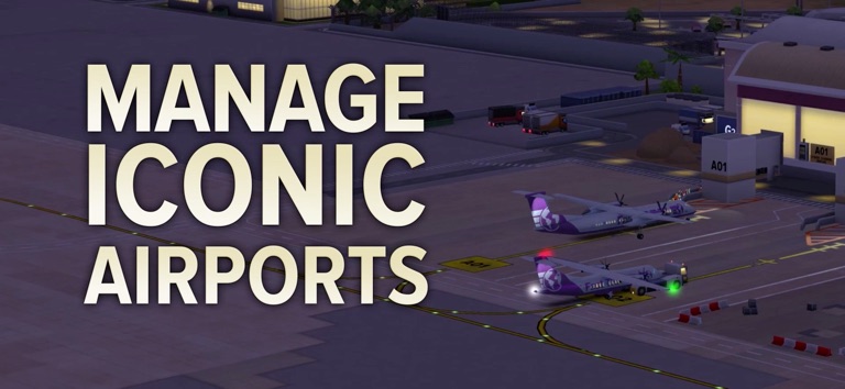 Airport Simulator: Plane City для iOS — официальный трейлер