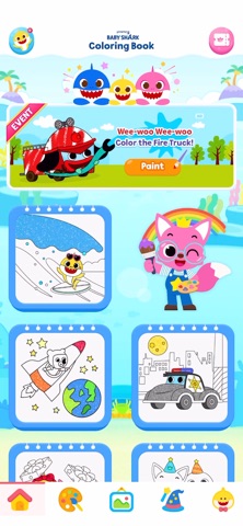 Акулёнок Раскраски для iOS — официальный трейлер