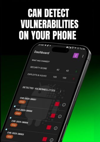 Android Exploits Anti Hack Spy для Android — скриншот 2