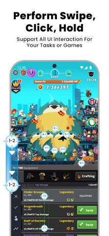 Android Macro — Auto Clicker для Android — скриншот 4