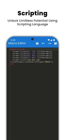 Android Macro — Auto Clicker для Android — скриншот 5