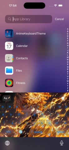Anime Keyboard Theme для iOS — скриншот 5