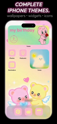 Anime widgets & themes: Yume для iOS — официальный трейлер