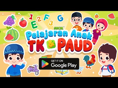 Aplikasi Belajar TK dan PAUD для Android — официальный трейлер