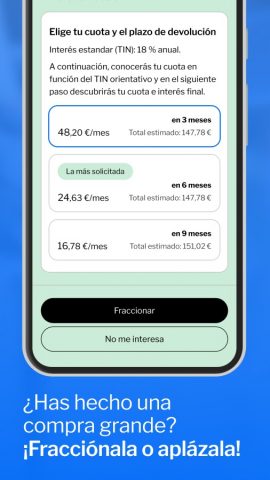 App Banco Sabadell для Android — скриншот 5