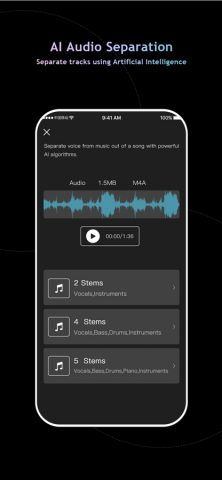 Audio Editor : Audiolab для iOS — скриншот 4