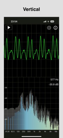 Audio / Spectrum Analyzer для iOS — скриншот 2