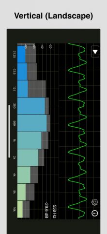 Audio / Spectrum Analyzer для iOS — скриншот 3
