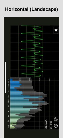 Audio / Spectrum Analyzer для iOS — скриншот 4