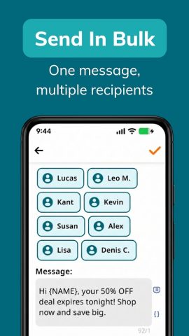 Auto Text — Schedule Messages для Android — скриншот 3