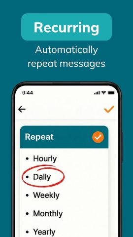 Auto Text — Schedule Messages для Android — скриншот 4