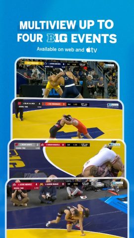 B1G+: Watch College Sports для Android — скриншот 3