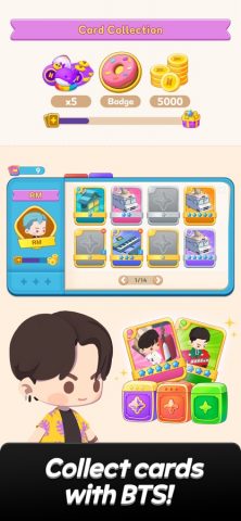 BTS Island: In the SEOM Puzzle для iOS — скриншот 1