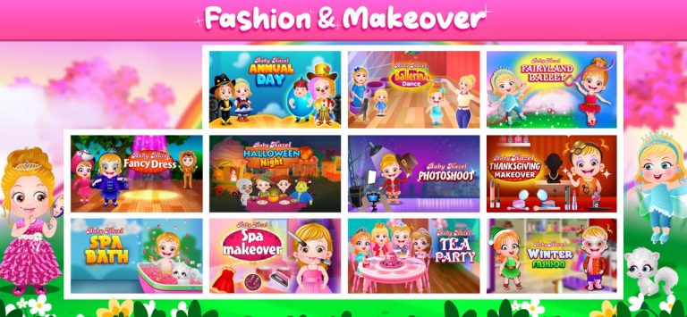 Baby Hazel Makeover Games — скриншот 3