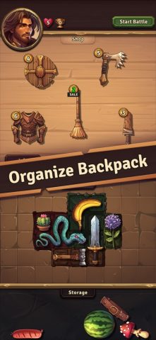 Backpack Brawl — Битва героев — скриншот 2