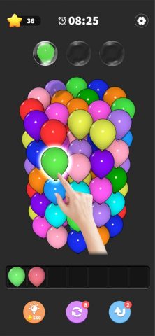 Balloon Triple Match: Match 3D для iOS — скриншот 1