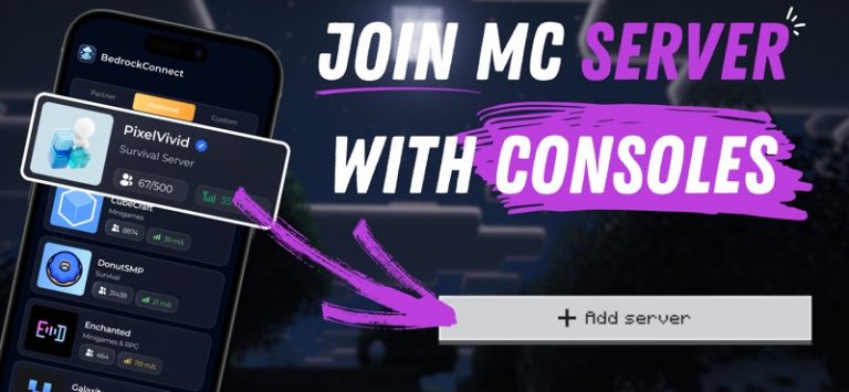 BedrockConnect for Minecraft для Android — скриншот 1