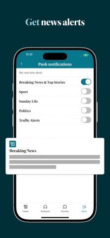 Belfast Telegraph News для iOS — скриншот 4