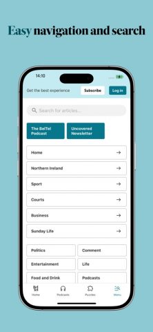 Belfast Telegraph News для iOS — скриншот 5