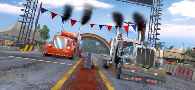 Big Rig Racing: Большая гонка для iOS — официальный трейлер