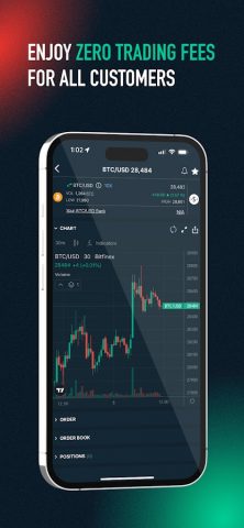 Bitfinex: Trade Digital Assets для Android — скриншот 1