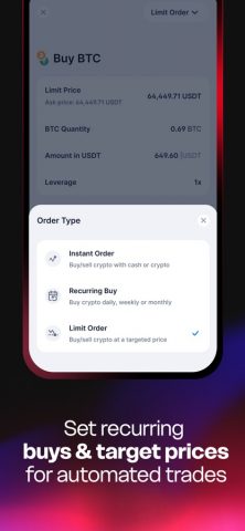 Blockchain: Buy Bitcoin для iOS — скриншот 5