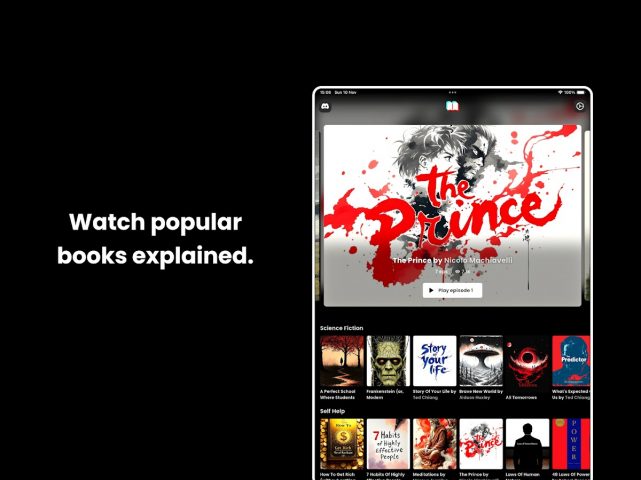 Booktok: Watch Books Explained для Android — скриншот 4