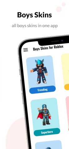 Boys Skins : Skins for Roblox для Android — скриншот 1