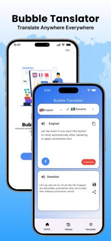 Bubble Translator для iOS — скриншот 1