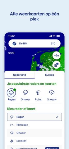 Buienradar — weer для iOS — скриншот 3