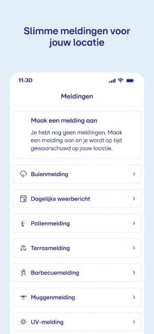 Buienradar — weer для Android — скриншот 5