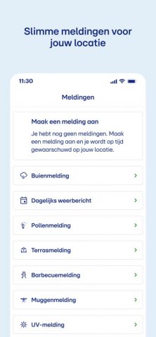 Buienradar — weer для iOS — скриншот 5