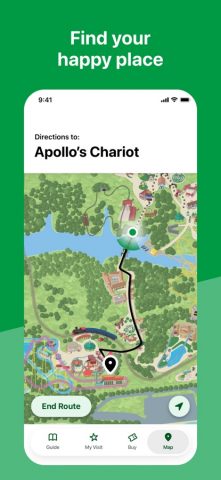 Busch Gardens для iOS — скриншот 3