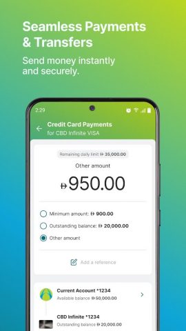 CBD — Instant digital banking для Android — скриншот 3