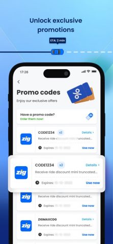 CDG Zig — Taxis & Cars для iOS — скриншот 3