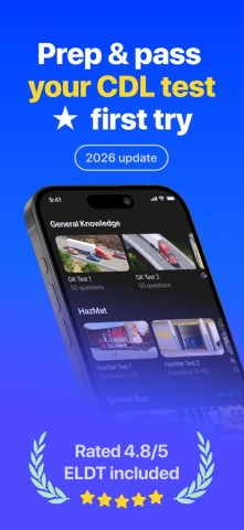CDL Prep Test Genie для iOS — скриншот 1