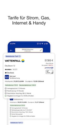 CHECK24 Vergleiche для Android — скриншот 5