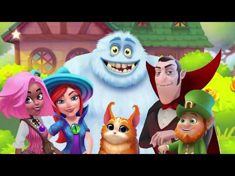 Чародейка — Магия Игры 3 в Ряд для Android — официальный трейлер