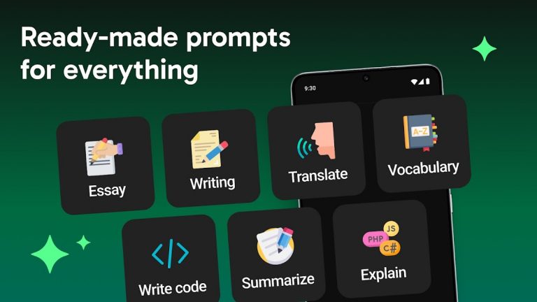 Чат-бот с ИИ и помощник для Android — скриншот 2