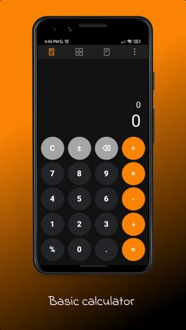 Calculator Pro для Android — скриншот 1